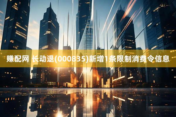 赚配网 长动退(000835)新增1条限制消费令信息