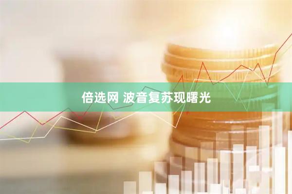 倍选网 波音复苏现曙光