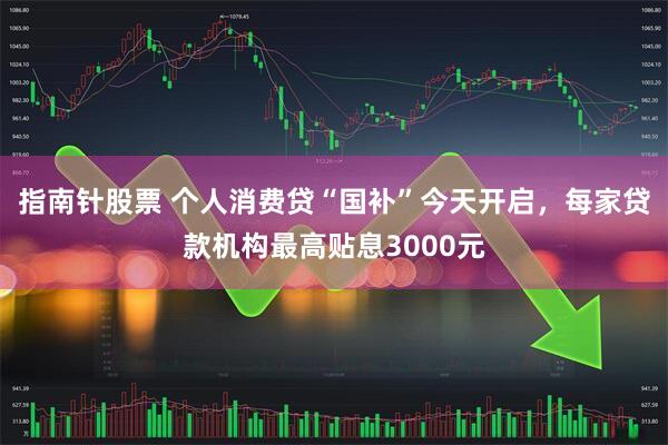 指南针股票 个人消费贷“国补”今天开启,每家贷款机构最高贴息3000元